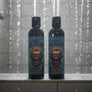 Two bottles of Skully's Savage Beard Wash
