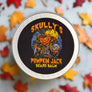 Skully's Pumpkin Jack Beard Balm container with Halloween-themed design on a white background