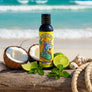 Skully's Shark Ball beard conditioner bottle with colorful label on a white background