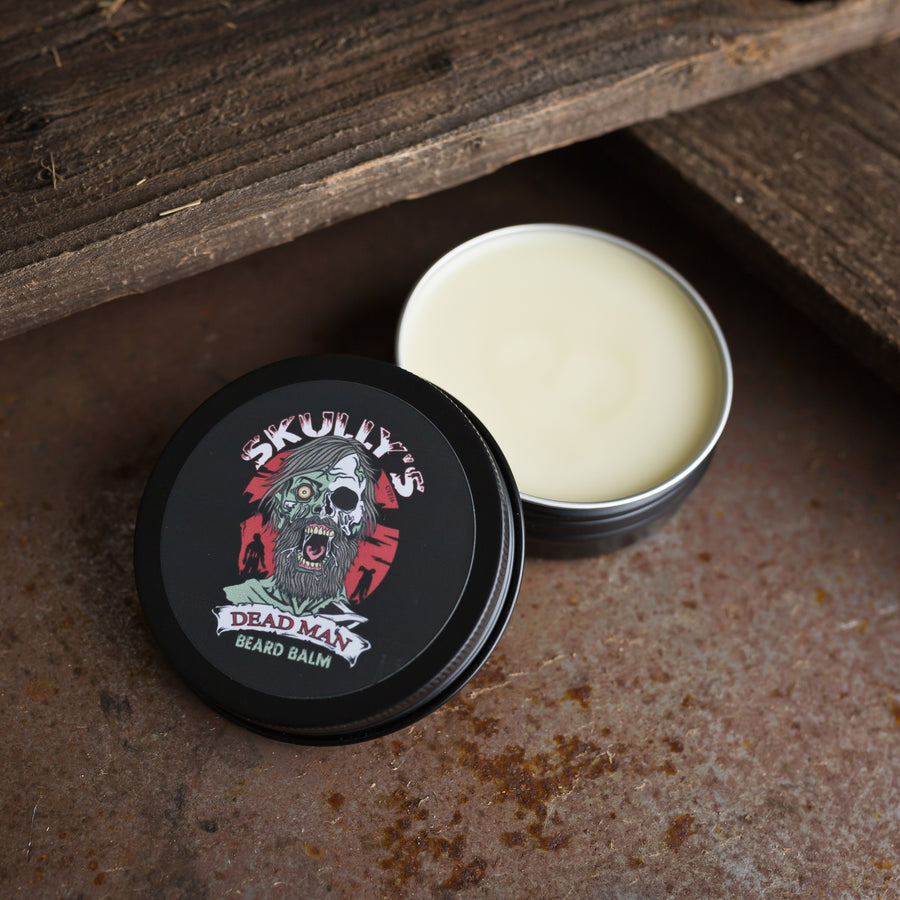 Dead Man Beard Balm 2 oz. - Beards Never Die Collection the best beard balm for growth and thickness. bears balm