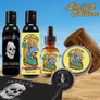 Shark Bait Ultimate Beard Care Kit (Summer Limited Edition) verbena lime beard oil kit, mens grooming kit, lime verbena beard care kit