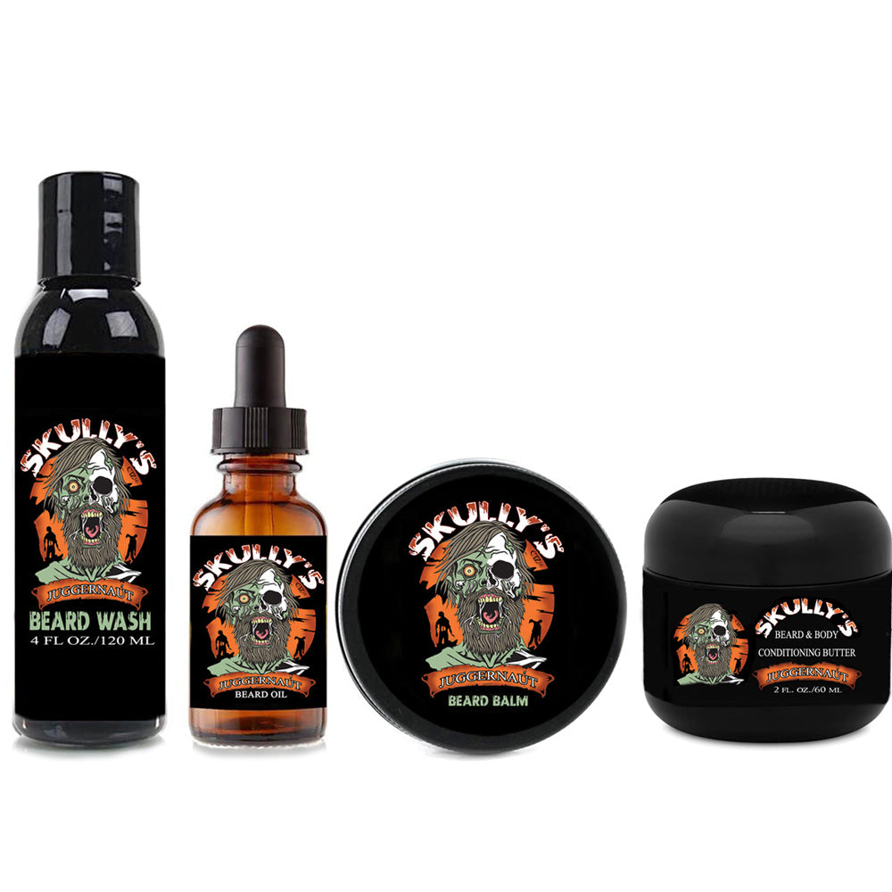 Juggernaut Beard Care Super Bundle Skully's Beard Oil Skully's Ctz