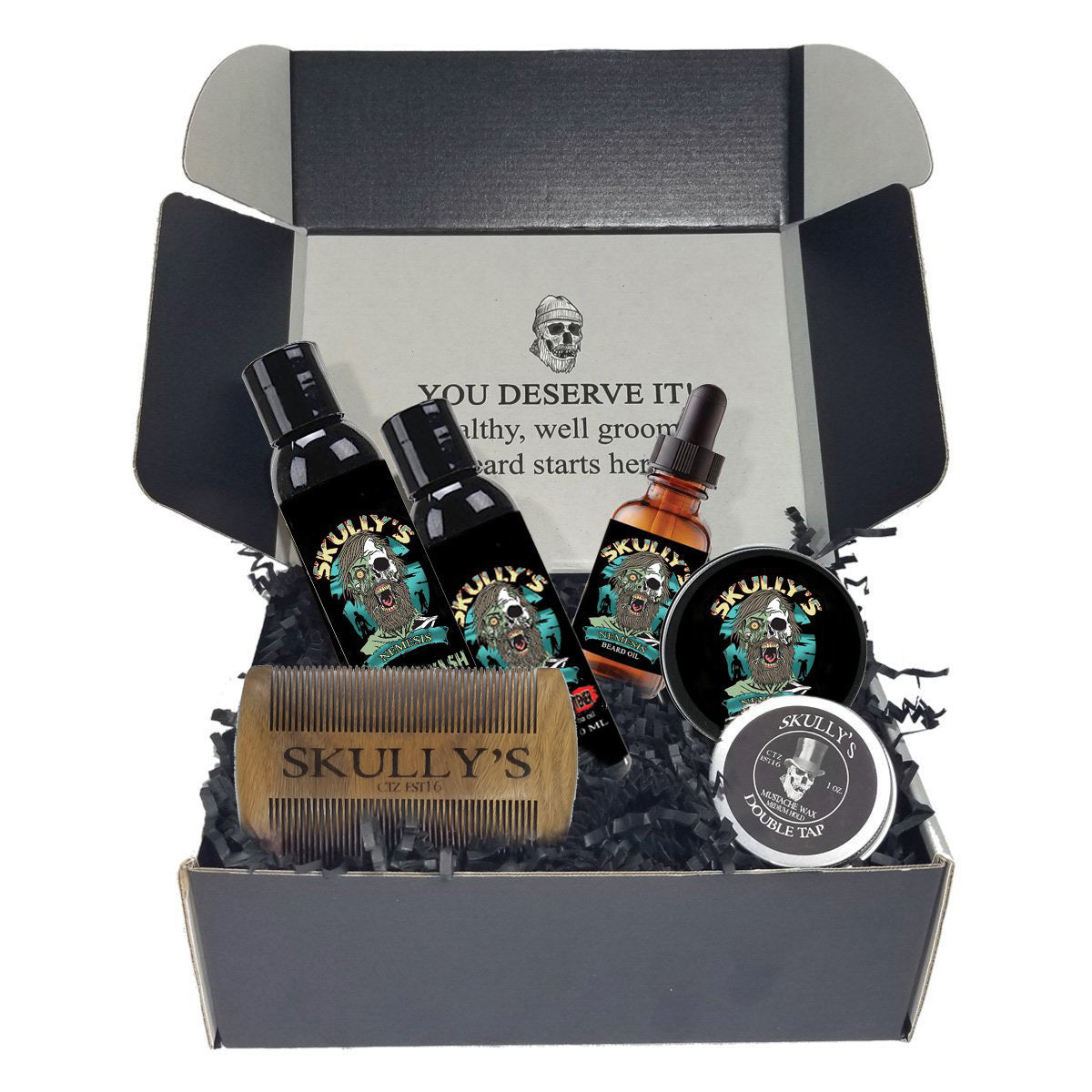 Nemesis Ultimate Beard Care Kit Best Beard Oils Skully's Beard Oil