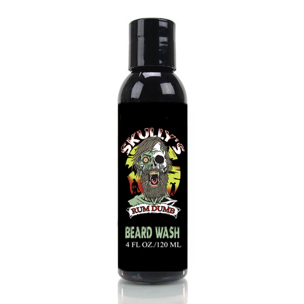 Rum Dumb beard wash beard shampoo by Skully's beard oil. The best beard oil for growth and thickness. Bears oil
