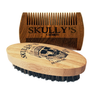 Boar Hair Bristle Beard Brush & Sandalwood Beard Comb Kit