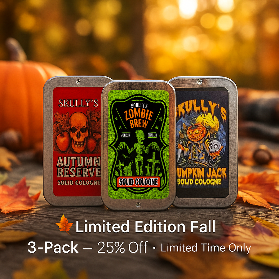 Limited Edition Fall Seasonal Solid Cologne 3-Pack (Limited time only)