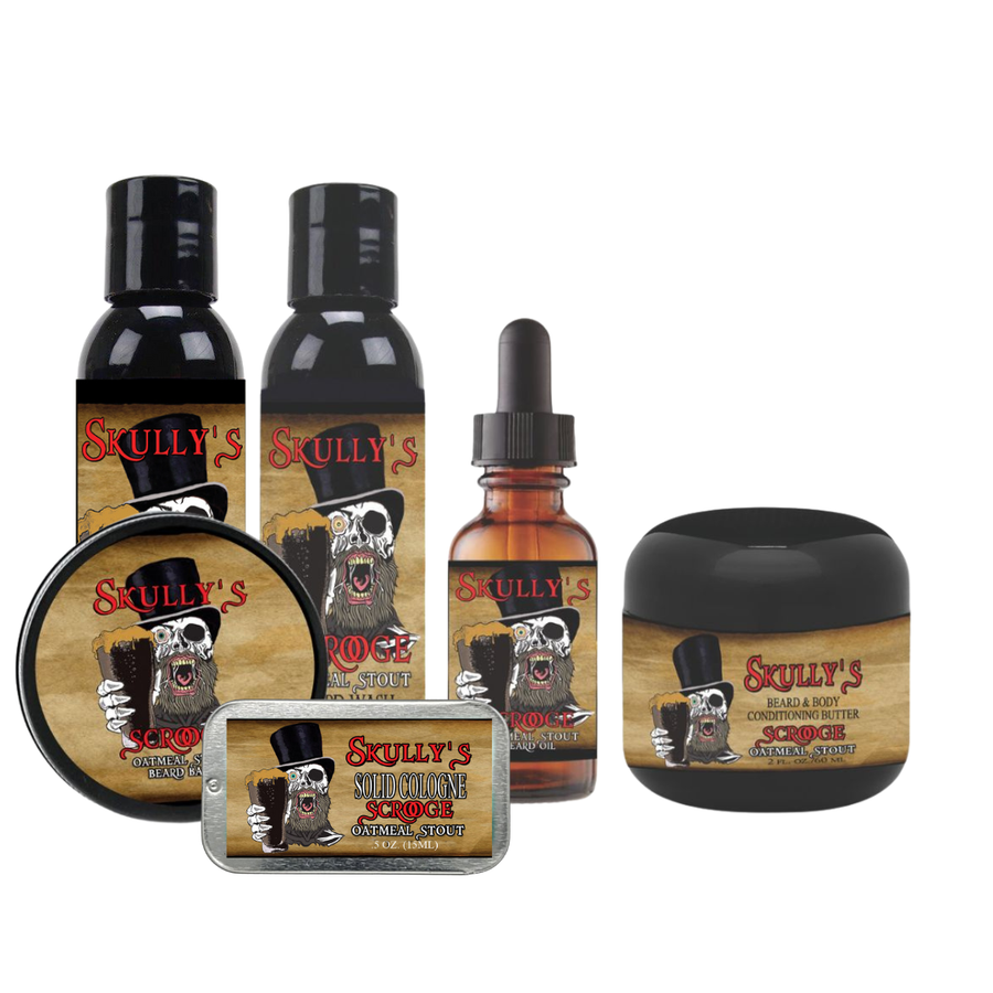 Scrooge Beard Care Complete Kit (Seasonal Limited Edition) Limited Time Only
