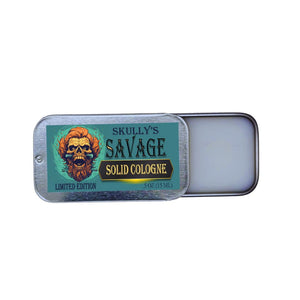 "Savage" Seasonal Limited Edition Solid Cologne .5 oz. - 2 Pack, patchouli, tonka, orange, anise scented cologne