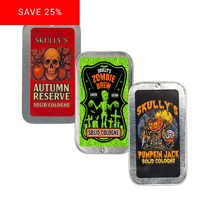 Limited Edition Fall Seasonal Solid Cologne 3-Pack (Limited time only)