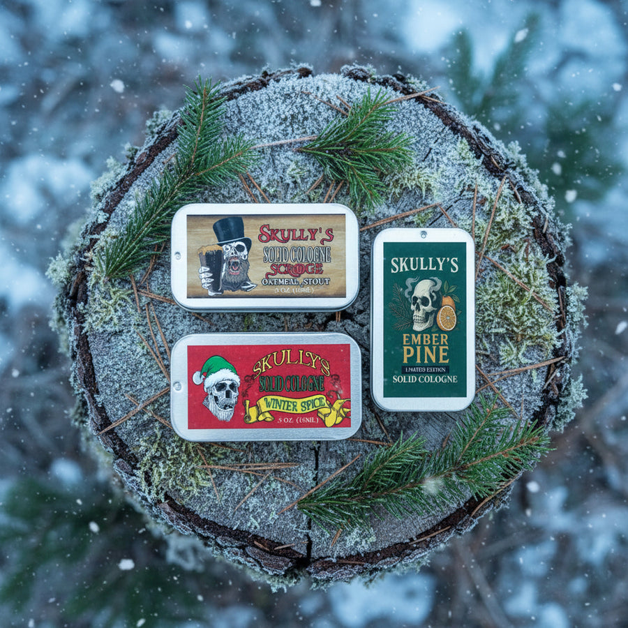 Limited Edition Winter Seasonal Solid Cologne 3-Pack (Limited time only)