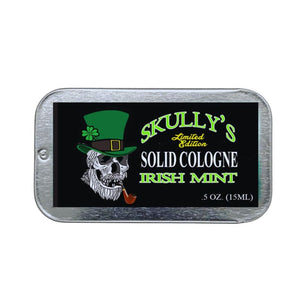 Irish Mint Solid Cologne - Limited Edition chocolate mint cologne