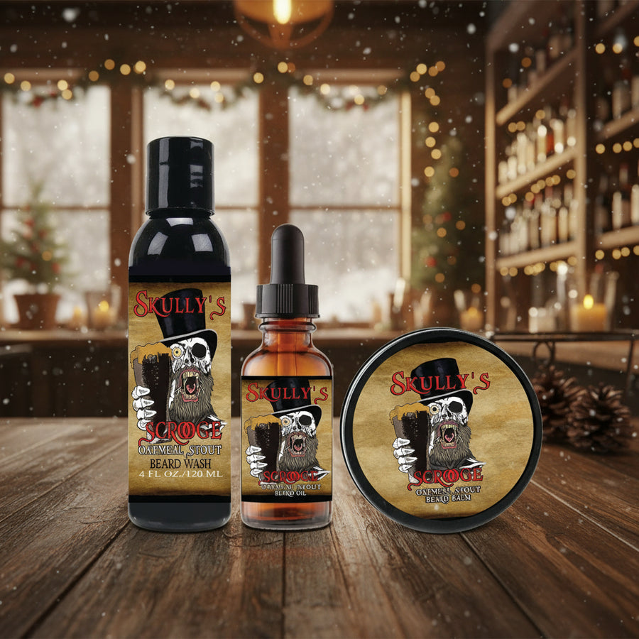 Scrooge Limited Edition Beard Care Combo Pack - Available Until 1/15