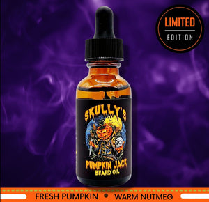 Pumpkin Jack Seasonal Limited Edition pumpkin Beard oil 1 oz. Available until 11/15