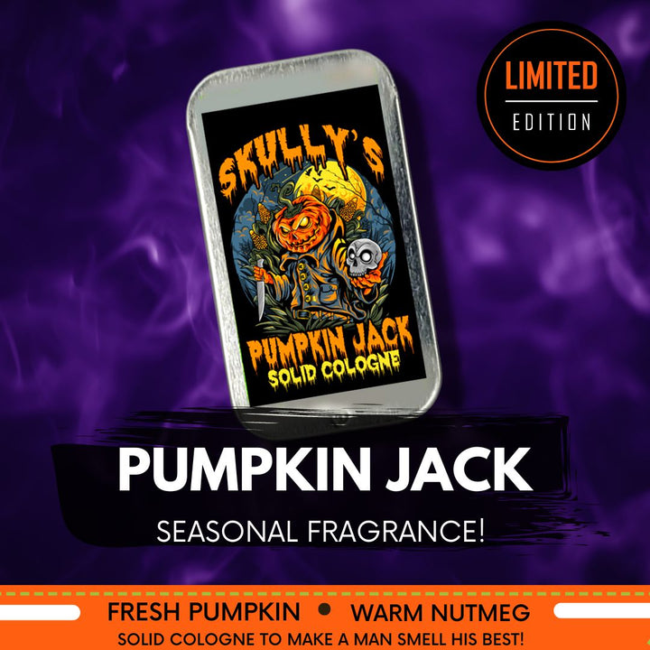 Pumpkin Jack Seasonal Limited Edition Solid Cologne .5 oz.
