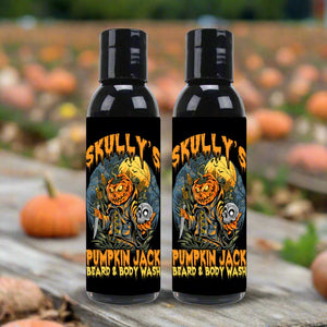 Pumpkin Jack Seasonal Limited Edition Beard, Hair & Body Wash .4 oz - 2 Pack