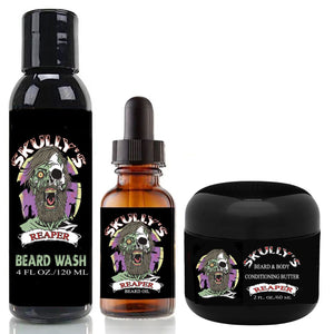 Reaper Beard oil, Beard wash & Beard butter Bundle