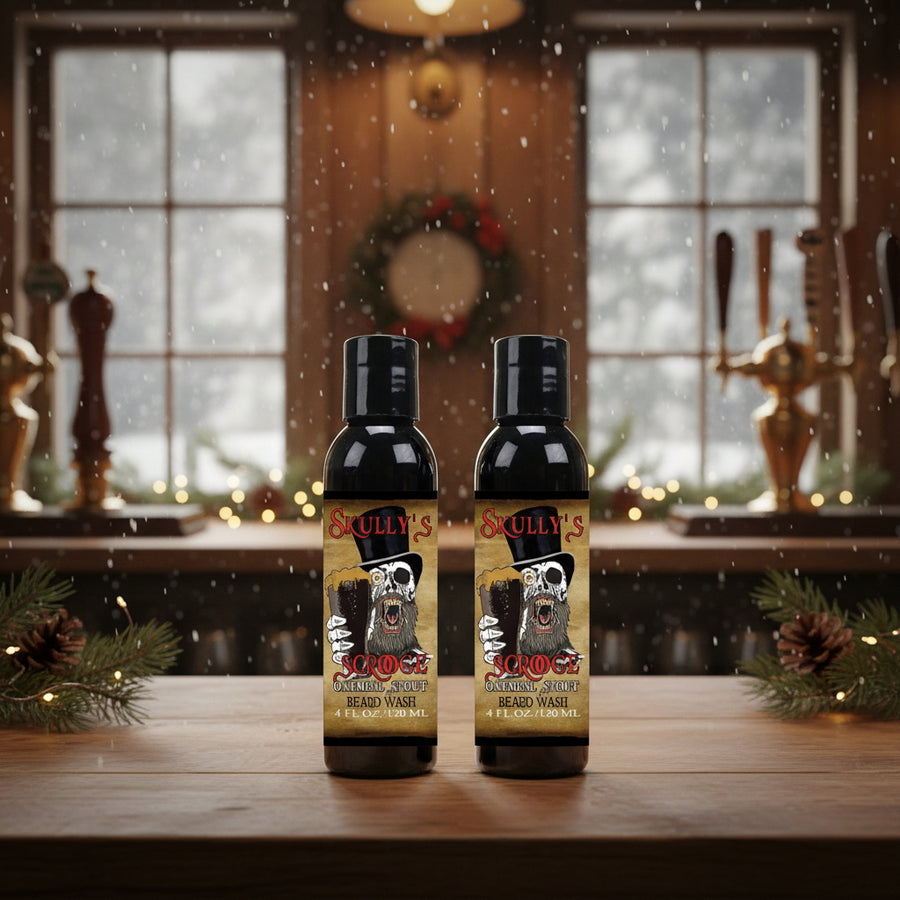 Scrooge Limited Edition Beard, Hair & Body Wash .4 oz - 2 Pack
