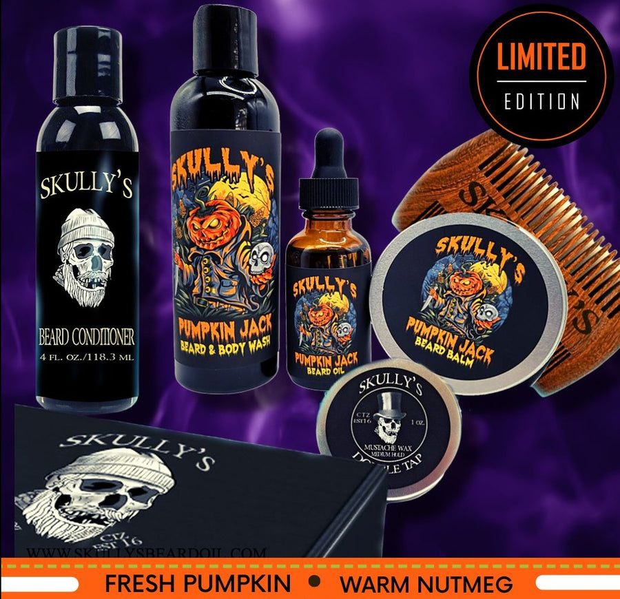 Pumpkin Jack Ultimate Beard Care Kit (Seasonal Limited Edition) Available Until 11/15