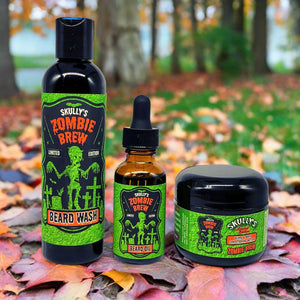 Zombie Brew Beard oil, Beard wash & Beard butter Combo Pack (Limited Edition) Only Available Until 11/15