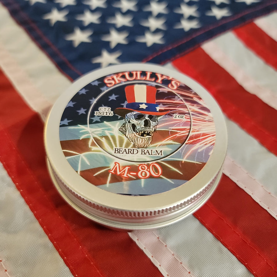 M-80 4th of July (Limited Edition) Beard Balm 2 oz. - Only Available Until July 5th
