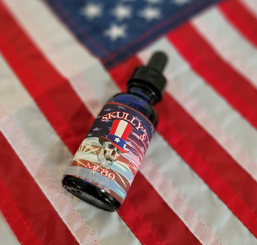 M-80 4th of July (Limited Edition) Beard Oil 1 oz. - Only Available Until July 5th
