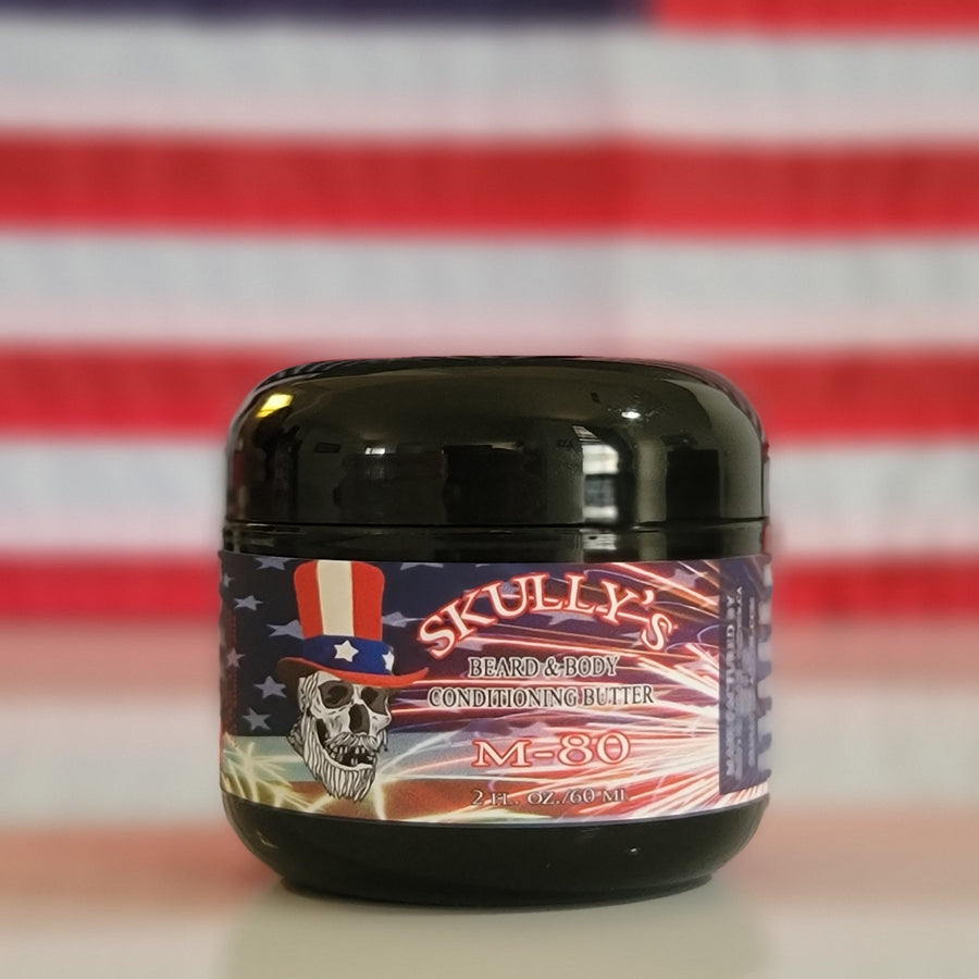M-80 (4th of July Limited Edition) Beard butter, dr pepper beard butter