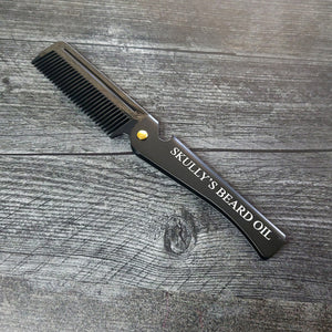 Folding Comb -Black Handle