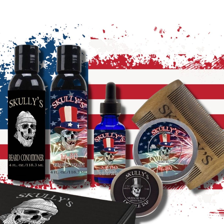 M-80 Ultimate Beard Care Kit (4th of July Limited Edition) Available Until July 5th