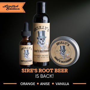 Sires Root Beer Beard oil, Beard Wash & Beard Balm Combo Pack ( Limited Edition) Available Until June 21st