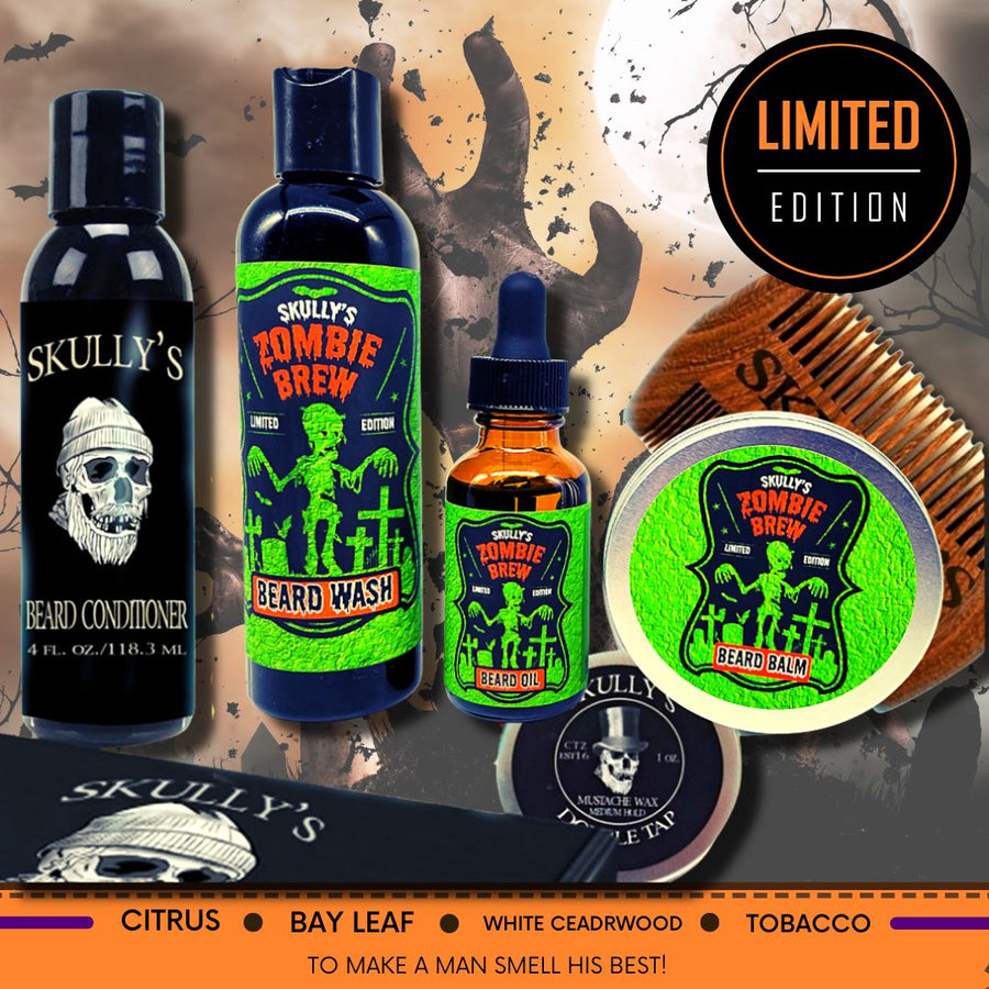 Zombie Brew Ultimate Beard Care Kit ( Seasonal Limited Edition) Available Until 11/15