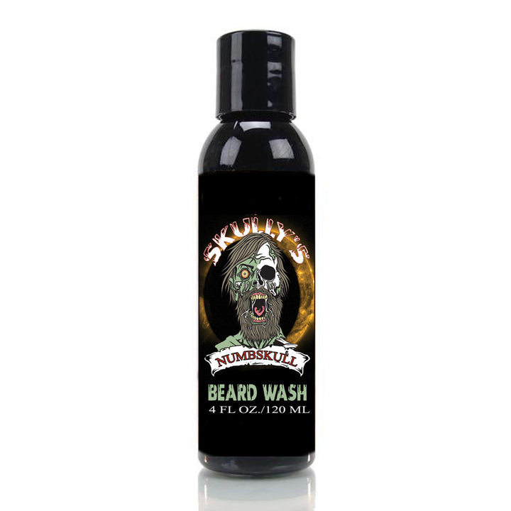 numbskull beard wash, sulfate free beard wash, the best beard wash, beard shampoo by Skully's Beard Oil