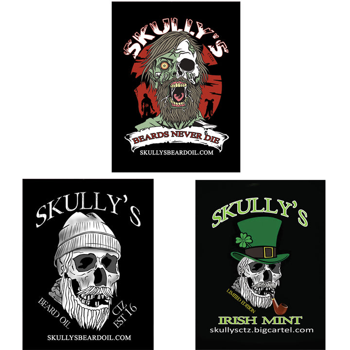 Skully's Sticker 3 Pack