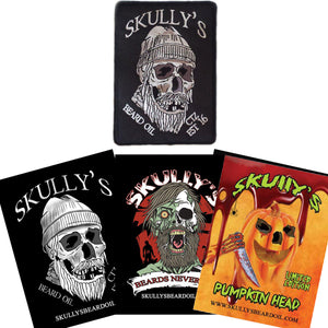 Skully's Patch & Sticker 3 Pack