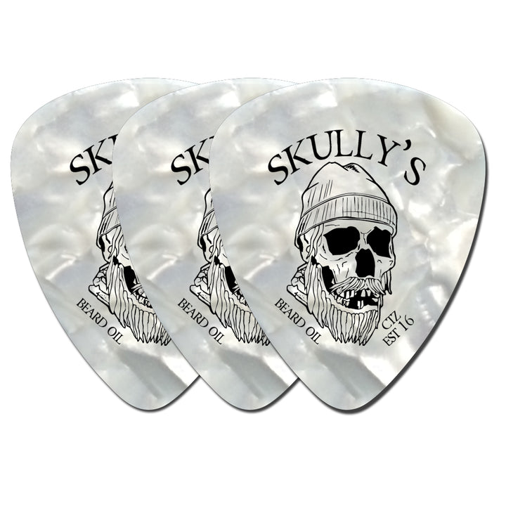 Set of 3 Skully's Guitar Picks