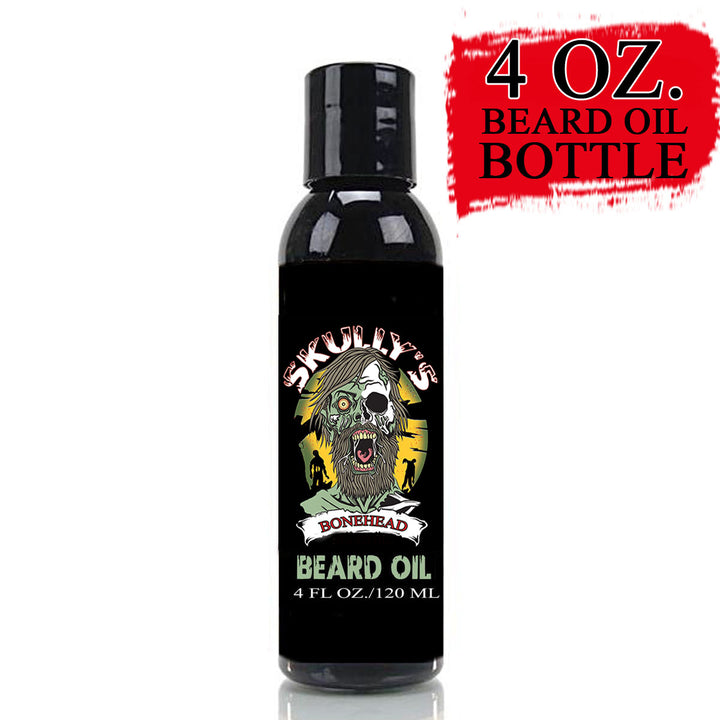 Bonehead Beard oil ( 4 oz. ) - Beards Never Die Collection