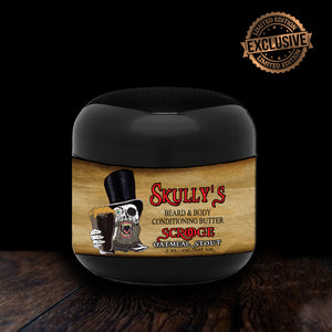 Scrooge (Seasonal Limited Edition) Beard & Body Conditioning Butter 2 oz. by skullys beard oil