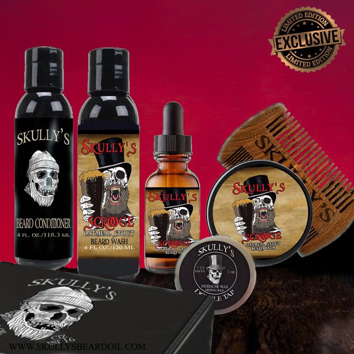 Skully's Scrooge Ultimate Beard Care Kit (Seasonal Limited Edition) Available until January 15th