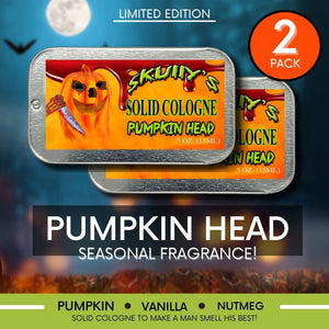 Pumpkin Head Solid Cologne - Limited Edition 2 Pack