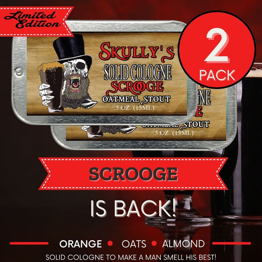 Scrooge Limited Edition Solid Cologne - 2 Pack