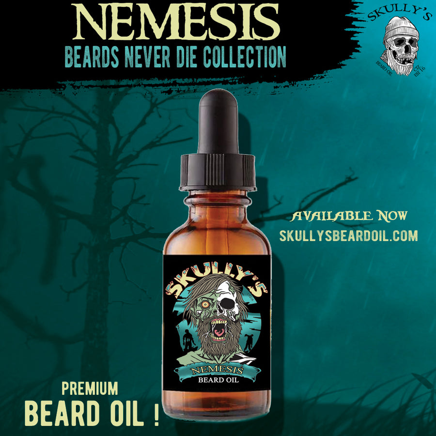 Nemesis Beard oil 1 oz. - Beards Never Die Collection